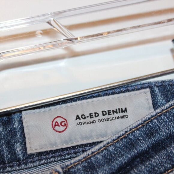Ag Adriano Goldschmied The Pima Cigarette Roll-Up Jeans Women Size 26 - Picture 8 of 14